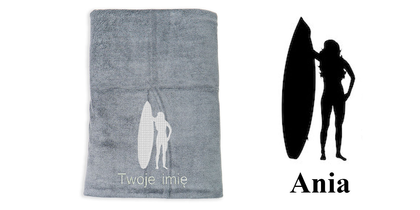 ręcznik szybkoschnący z mikrofibry dla windsurfera